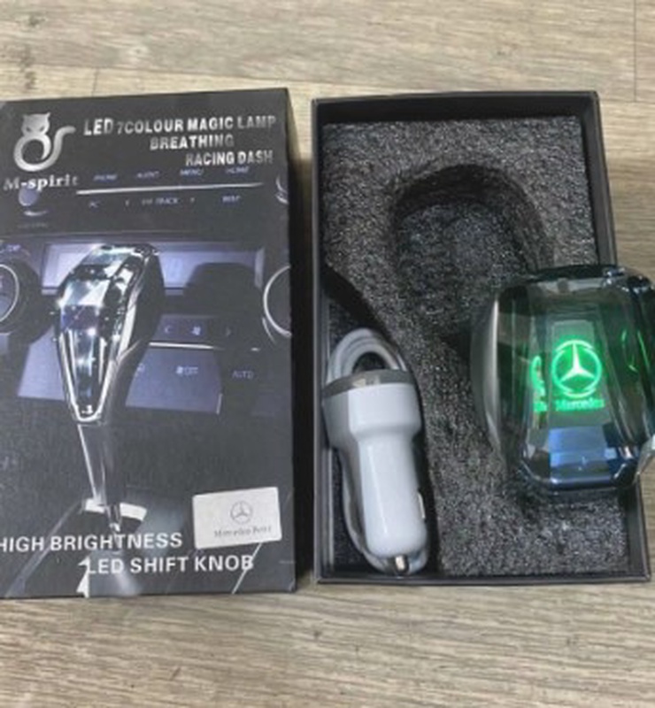 Хрустальная ручка скорости на Mercedes-Benz
